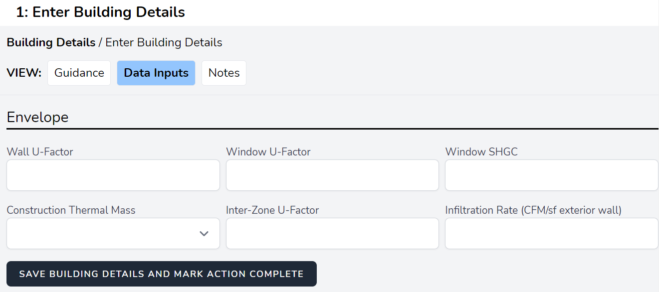 Data Input